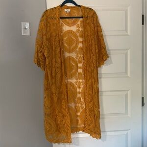 Lace kimono/ cover up
